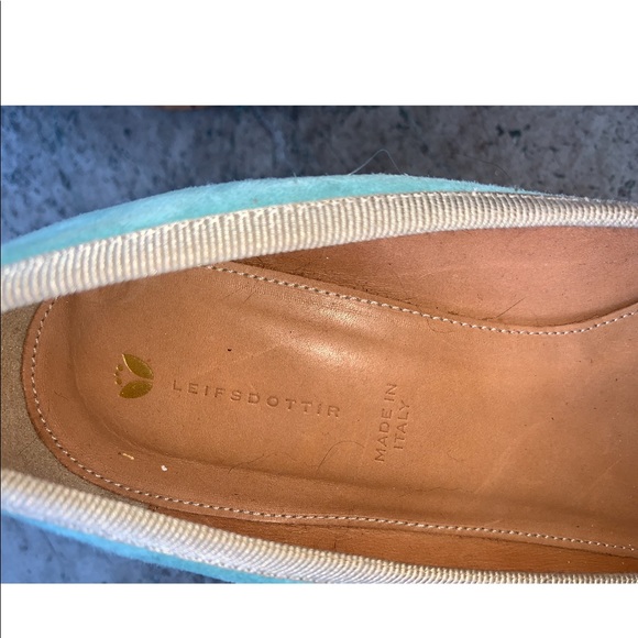 LEIFSDOTTIR Ant Jenni Suede Platform Ballerina - Picture 6 of 7